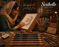 Scribello Musawwir Collection 🎨 | Personalized Artist Pencil Set for Creative Souls (Pack of 6)